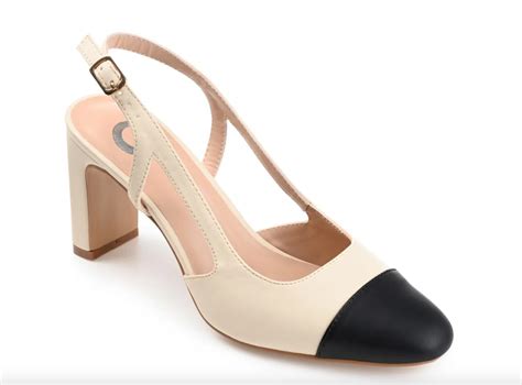 chanel slingback dupe zara|elegant chanel slingback dupe.